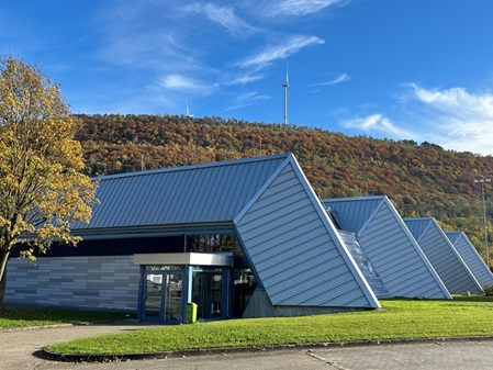 Ankenhalle Kuchen von außen